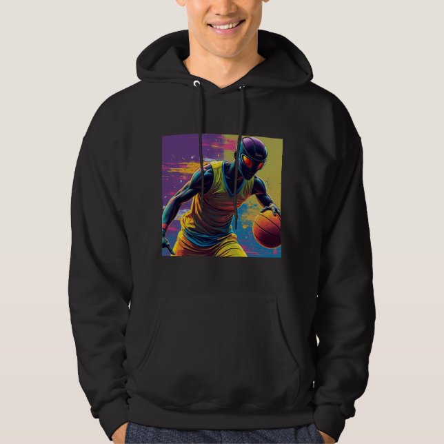 SUDADERA DISEÑO DE BALONCESTO 1 (Anverso)