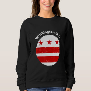 Sudadera Diseño De Bandera Dc De Guay Washington Para Todas