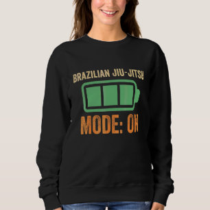 Sudadera Diseño de batería con modo de Jiu jitsu brasileño 
