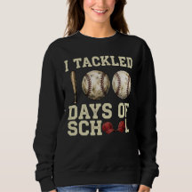 Diseño de béisbol de 100 días de escuela