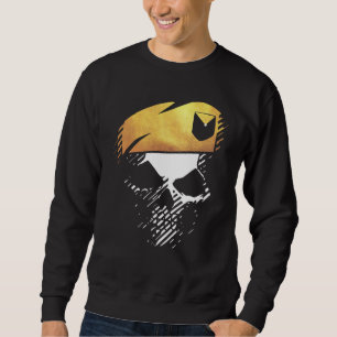 Sudadera Diseño de boina táctica de soldado militar de crán