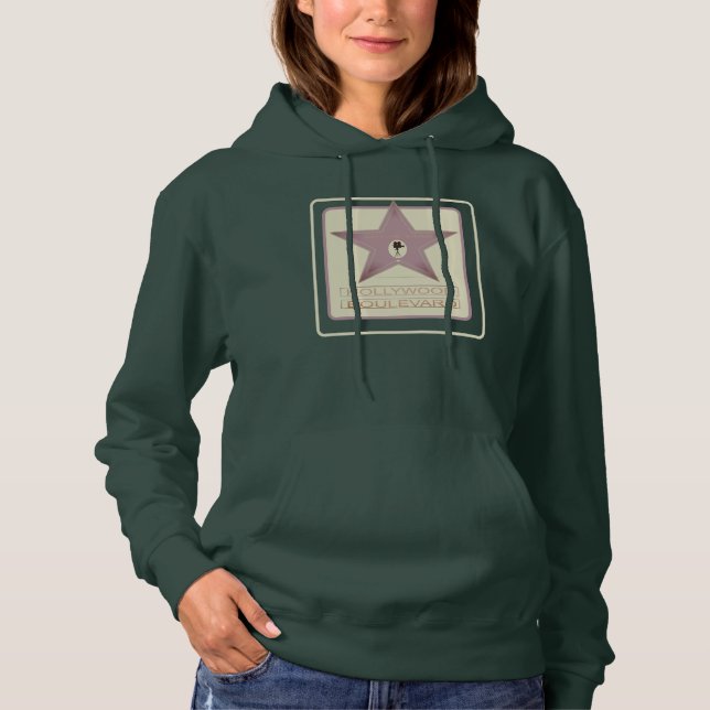 Sudadera Diseño de Boulevard de la estrella de cine Hollywo (Anverso)