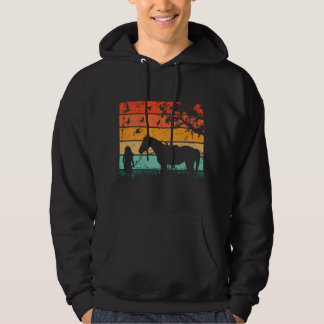 Sudadera Diseño De Caballos Juntos Al Amanecer