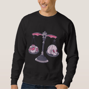 Sudadera Diseño de calavera de dibujos animados de Hallowee