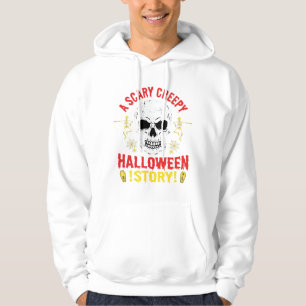 Sudadera Diseño de calavera de historia espeluznante de Hal