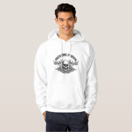 Sudadera Diseño de calavera donde la verdad termina en la m