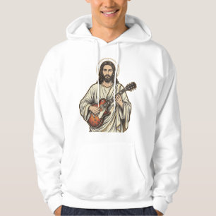 Sudadera Diseño de camiseta con grabado de guitarrista sagr