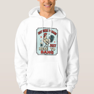 Sudadera Diseño de camiseta con grabado vintage de gallo di