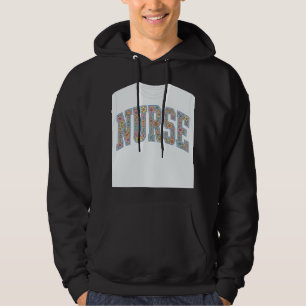 Sudadera Diseño de camiseta con letras de equipo universita