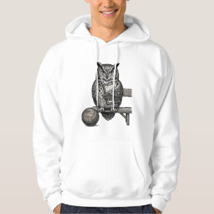 Sudadera Diseño de camiseta de entrenador de fútbol búho gr