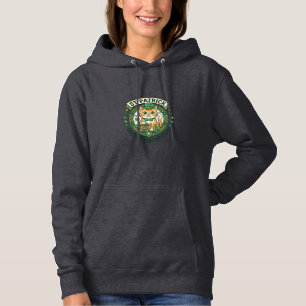 Sudadera Diseño de camiseta de gato lindo irlandés afortuna
