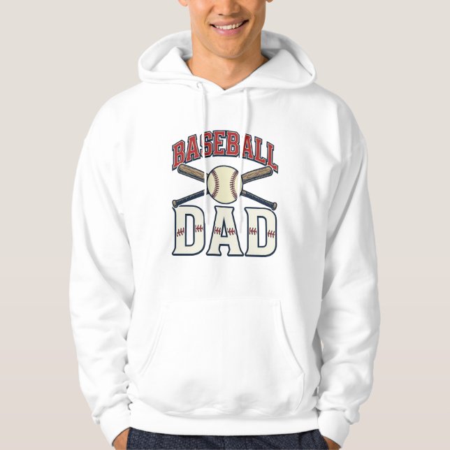 Sudadera Diseño de camiseta de grabado vintage de papá de b (Anverso)