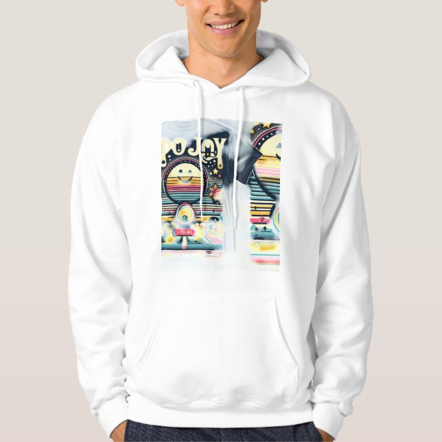 Sudadera Diseño de camiseta de retro Joy (Anverso)