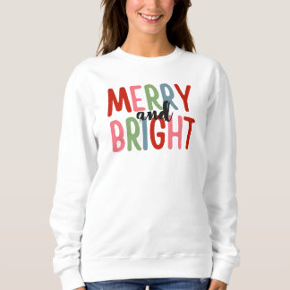 Sudadera Diseño de camiseta familiar de Navidad Alegre y Br