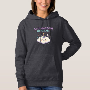 Sudadera Diseño de camiseta gráfica de moda Unicorn Cloudic