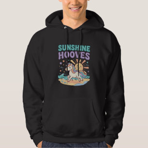 Sudadera Diseño de camiseta gráfica trendy pezuñas unicorni
