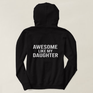 Sudadera Diseño de camiseta Impresionante Como Mi Hija – Or