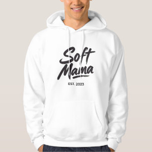 Sudadera Diseño de camiseta Soft Mama Est 2023 - Trazo de p