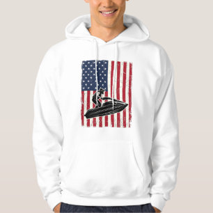 Sudadera Diseño de camiseta vectorial de bandera americana