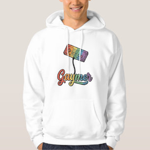 Sudadera Diseño de camiseta vectorial de Gaymer Rainbow Gam