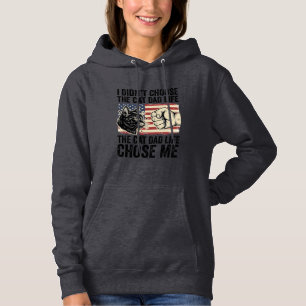 Sudadera Diseño de camiseta vectorial patriótica de vida de