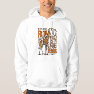 Sudadera Diseño de camiseta vintage inspiradora de jirafa d