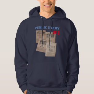 Sudadera diseño de capucha poster número uno del enemigo 