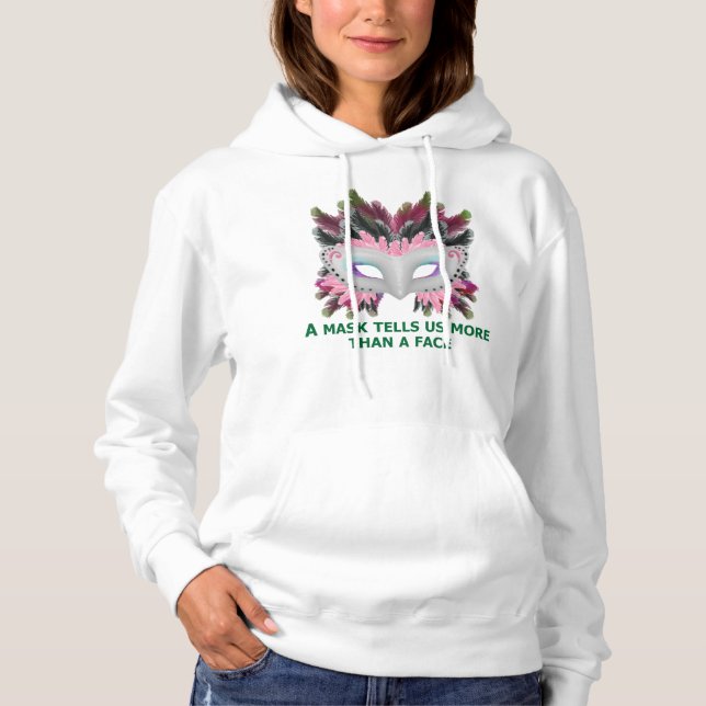 Sudadera Diseño de capucha temática de Carnaval Festival (Anverso)