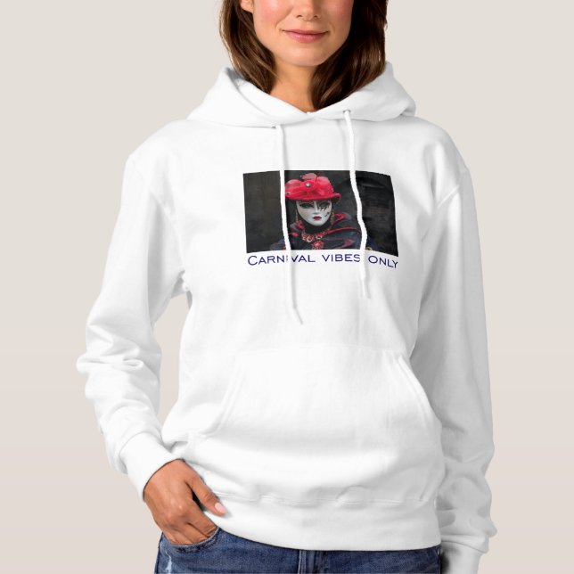 Sudadera Diseño de capucha temática de Carnaval Festival (Anverso)