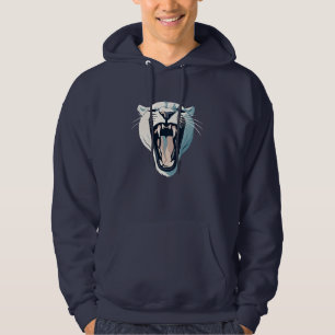 Sudadera Diseño de cara de tigre furioso