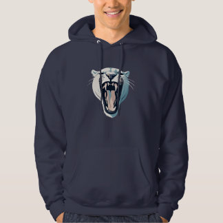 Sudadera Diseño de cara de tigre furioso