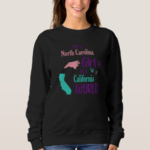 Sudadera Diseño de chica orgullosa Solo una chica de Caroli