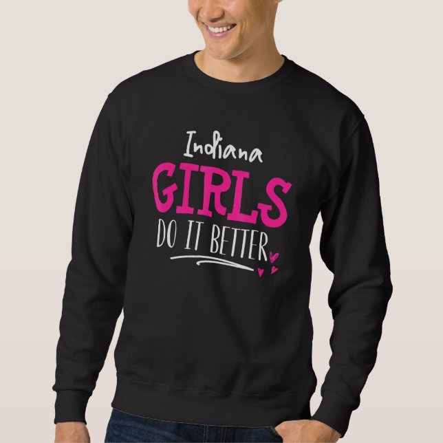 Sudadera Diseño de Chicas Indiana - Lo hacemos mejor (Anverso)
