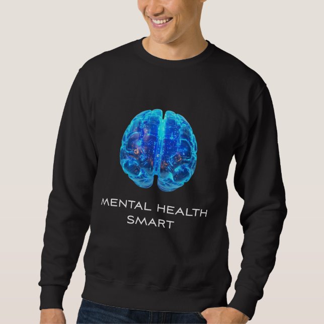 SUDADERA DISEÑO DE CIRCUITO CEREBRAL (Anverso)