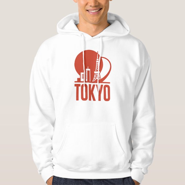Sudadera Diseño de círculo aéreo en Tokio (Anverso)