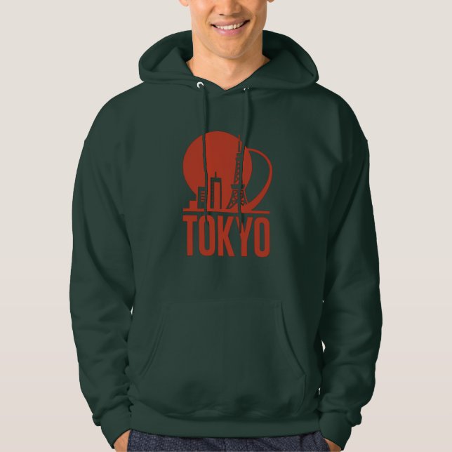 Sudadera Diseño de círculo aéreo en Tokio (Anverso)
