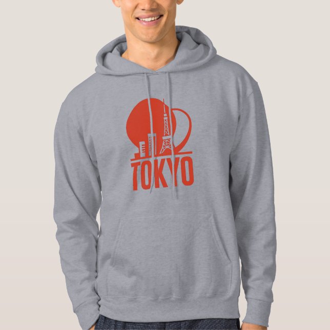 Sudadera Diseño de círculo aéreo en Tokio (Anverso)