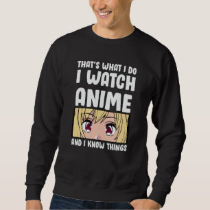 Sudadera Diseño de cita de Anime   Veo Anime