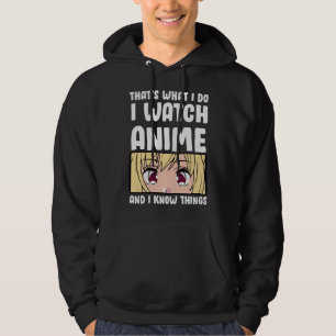 Sudadera Diseño de cita de Anime Veo Anime