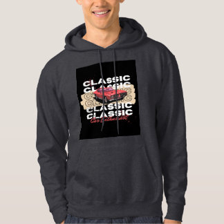 Sudadera diseño de coche clásico