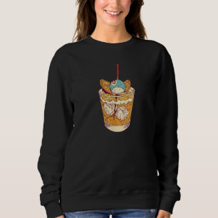 Sudadera Diseño de Cóctel Whiskey Sour Billar Piscina Snook
