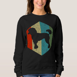 Sudadera Diseño de color vintage de perro canino