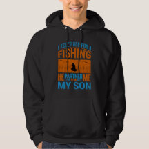 Diseño de compañero de pesca padre e hijo
