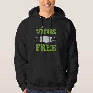 Sudadera Diseño de Conciencia Corona Libre de Virus