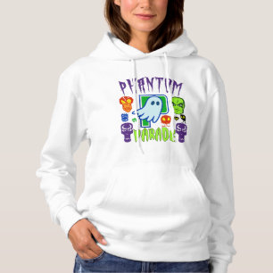 Sudadera Diseño de cráneo fantasma con espanto de desfile d