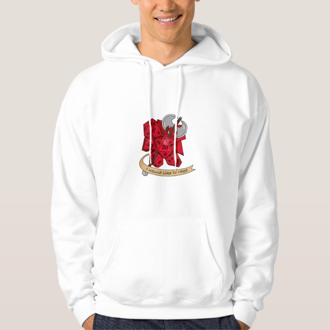 Sudadera Diseño de dados bárbaros (Anverso)