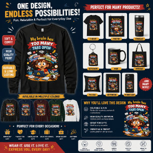 Sudadera Diseño de dibujos animados divertidos y exagerados