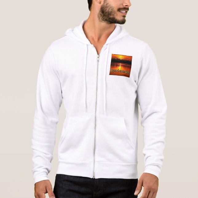 Sudadera DISEÑO DE DIOS POR LA NOCHE IH.NT-Shirt Hoodie (Anverso)