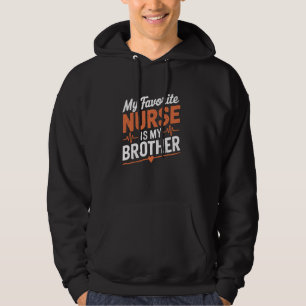 Sudadera Diseño de enfermería para hermano de Enfermería y