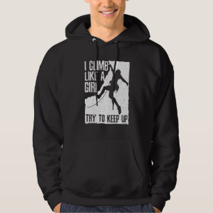 Sudadera Diseño de escalada de rock de Guay para mujeres Ch